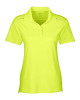 Women's Radiant Performance Piqué Polo with Reflective Piping