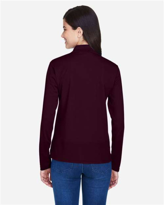 Women's Pinnacle Performance Long Sleeve Piqué Polo