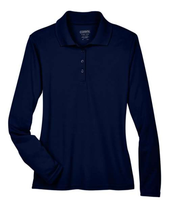 Women's Pinnacle Performance Long Sleeve Piqué Polo