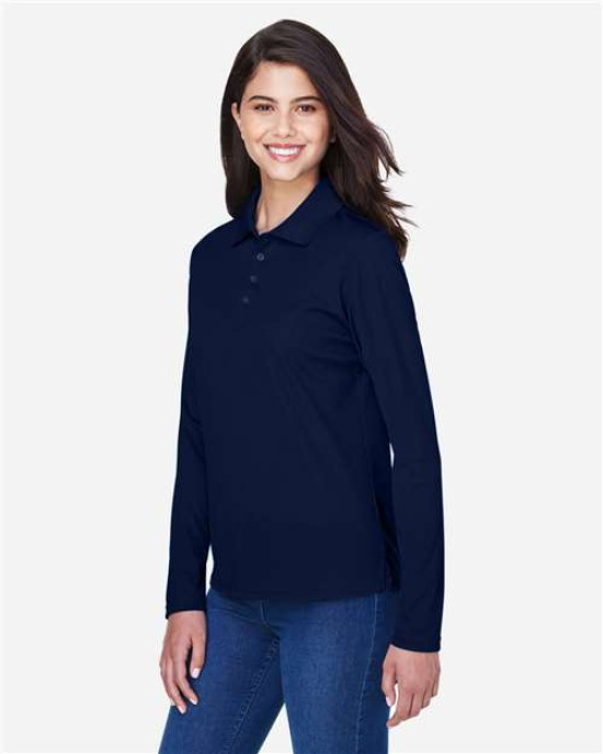 Women's Pinnacle Performance Long Sleeve Piqué Polo
