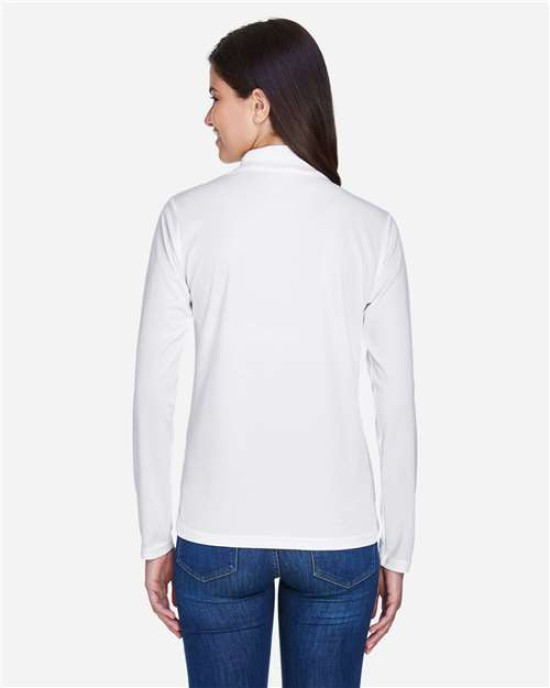 Women's Pinnacle Performance Long Sleeve Piqué Polo