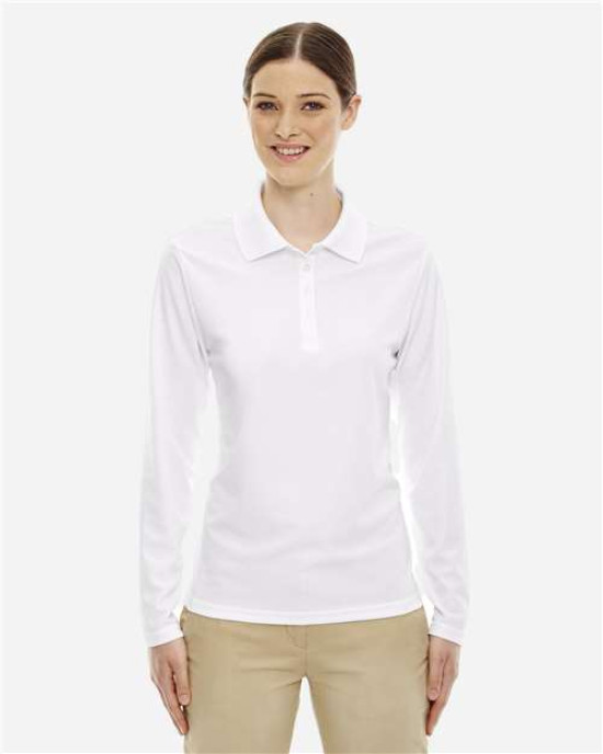 Women's Pinnacle Performance Long Sleeve Piqué Polo