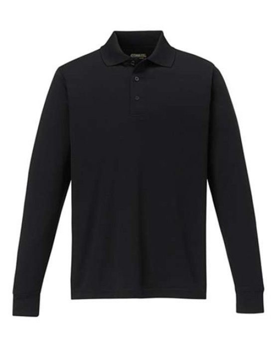 Men's Pinnacle Performance Long Sleeve Piqué Polo
