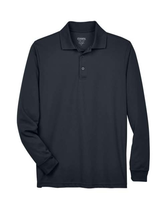 Men's Pinnacle Performance Long Sleeve Piqué Polo