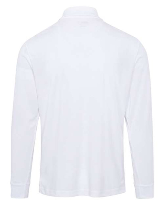 Men's Pinnacle Performance Long Sleeve Piqué Polo