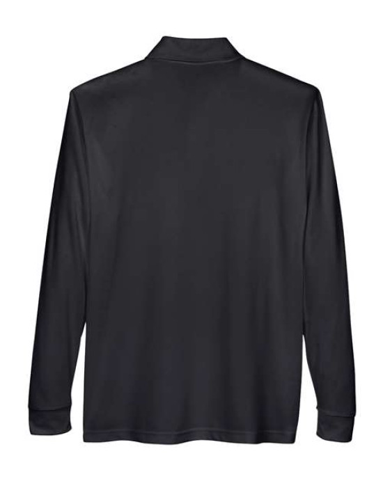 Men's Pinnacle Performance Long Sleeve Piqué Polo with Pocket