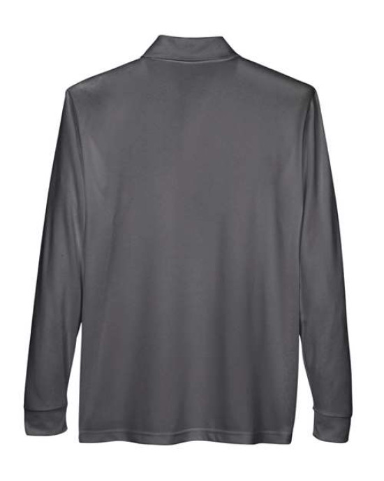 Men's Pinnacle Performance Long Sleeve Piqué Polo with Pocket