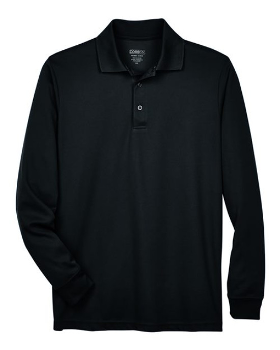 Men's Tall Pinnacle Performance Long Sleeve Piqué Polo
