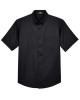 Men's Tall Optimum Short Sleeve Twill Dress Shirt