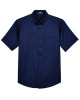 Men's Tall Optimum Short Sleeve Twill Dress Shirt