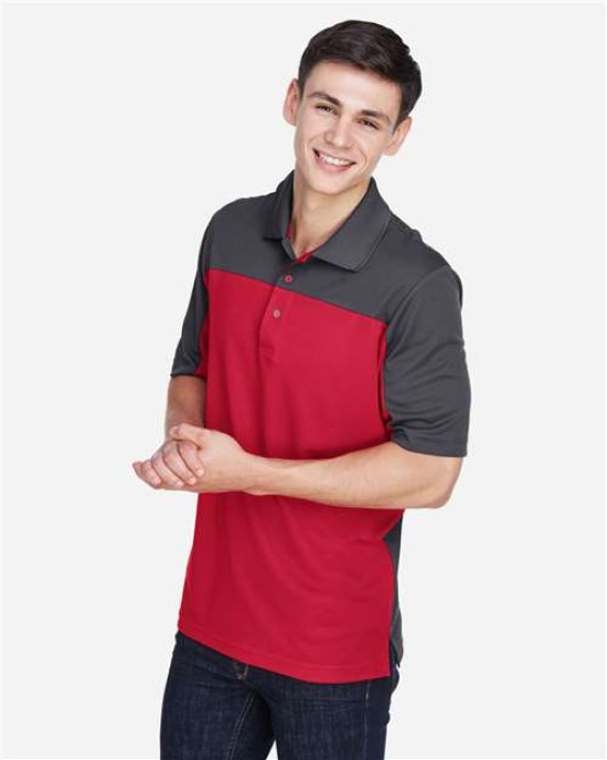 Men's Balance Colorblock Performance Piqué Polo