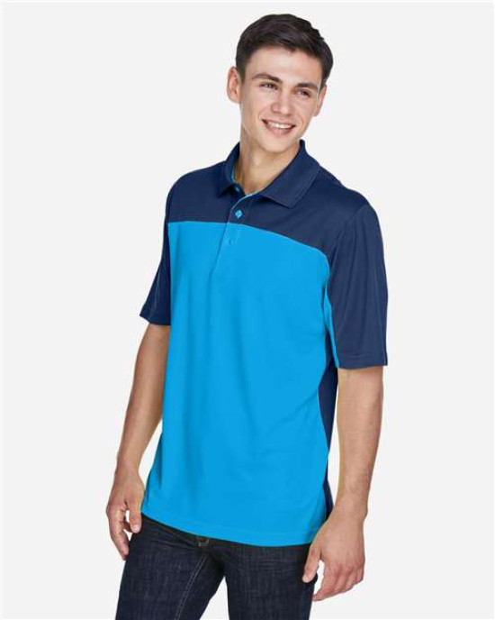 Men's Balance Colorblock Performance Piqué Polo