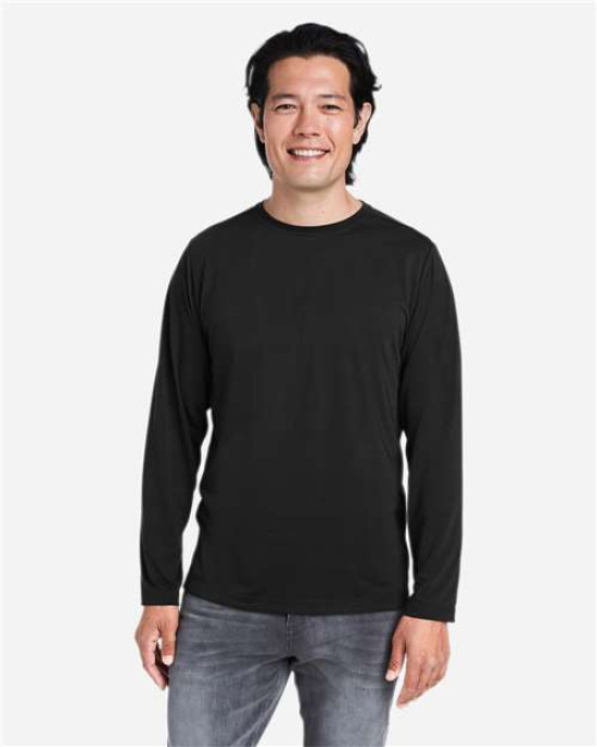 Unisex Fusion ChromaSoft™ Performance Long Sleeve T-Shirt
