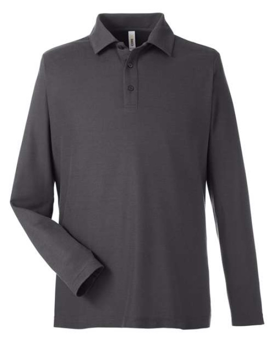 Men's Fusion ChromaSoft™ Long Sleeve Pique Polo