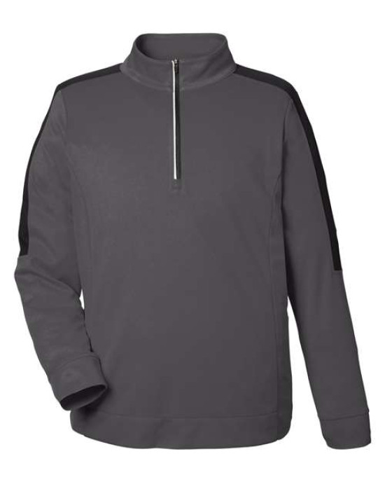 Men's Market Snag Protect Mesh Colorblock Quarter-Zip Pullover