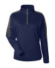 Women's Market Snag Protect Mesh Colorblock Quarter-Zip Pullover