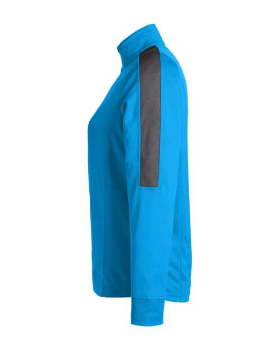 Women's Market Snag Protect Mesh Colorblock Quarter-Zip Pullover