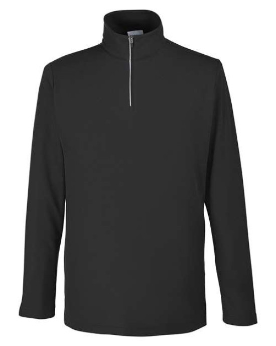 Men's Fusion ChromaSoft™ Pique Quarter-Zip Pullover