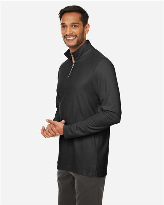 Men's Fusion ChromaSoft™ Pique Quarter-Zip Pullover