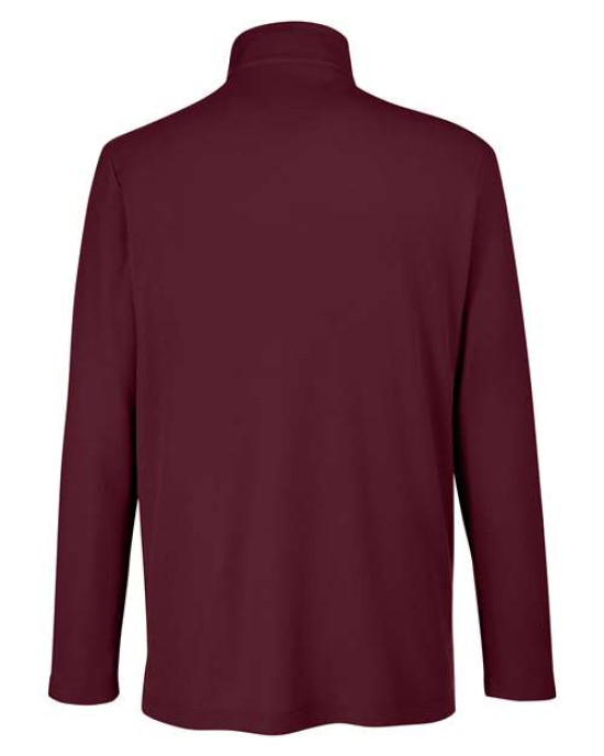 Men's Fusion ChromaSoft™ Pique Quarter-Zip Pullover
