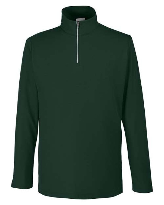 Men's Fusion ChromaSoft™ Pique Quarter-Zip Pullover