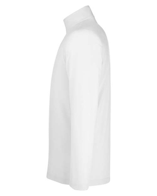 Men's Fusion ChromaSoft™ Pique Quarter-Zip Pullover