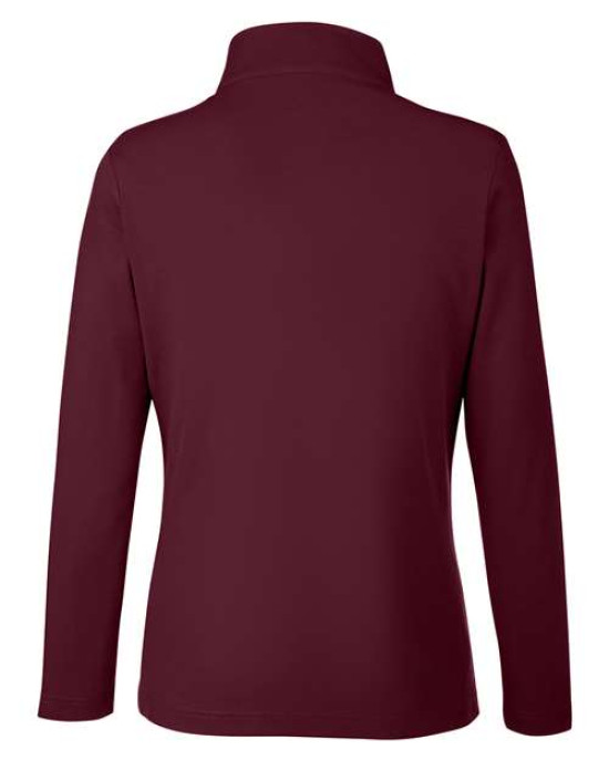 Women's Fusion ChromaSoft™ Pique Quarter-Zip Pullover