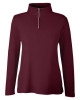 Women's Fusion ChromaSoft™ Pique Quarter-Zip Pullover