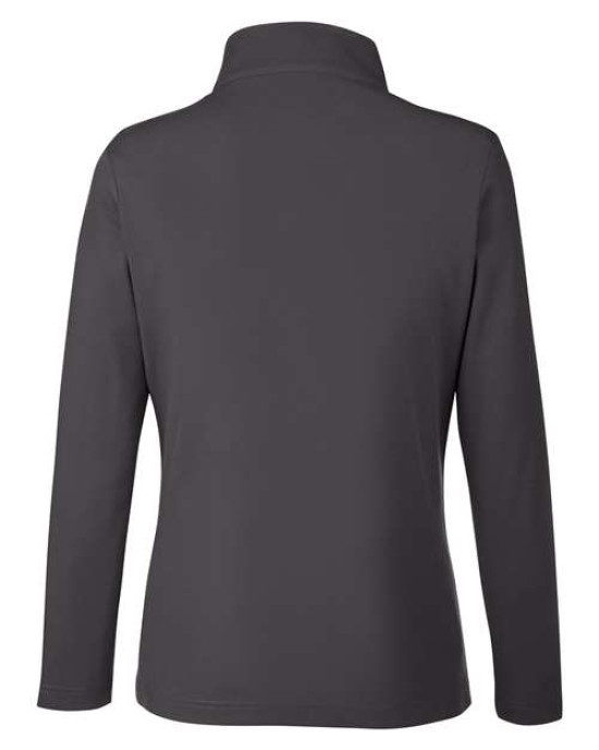 Women's Fusion ChromaSoft™ Pique Quarter-Zip Pullover