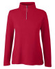 Women's Fusion ChromaSoft™ Pique Quarter-Zip Pullover
