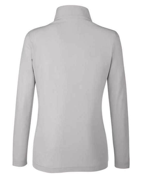 Women's Fusion ChromaSoft™ Pique Quarter-Zip Pullover