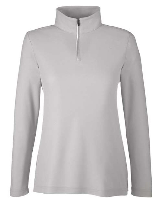 Women's Fusion ChromaSoft™ Pique Quarter-Zip Pullover