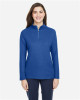 Women's Fusion ChromaSoft™ Pique Quarter-Zip Pullover