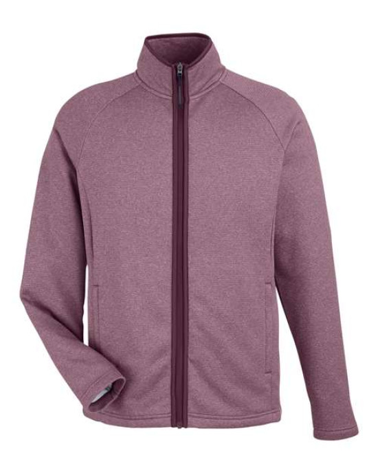 Men's Venture Heathered Stripe Full-Zip
