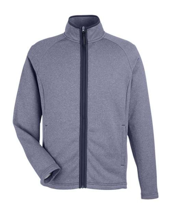 Men's Venture Heathered Stripe Full-Zip