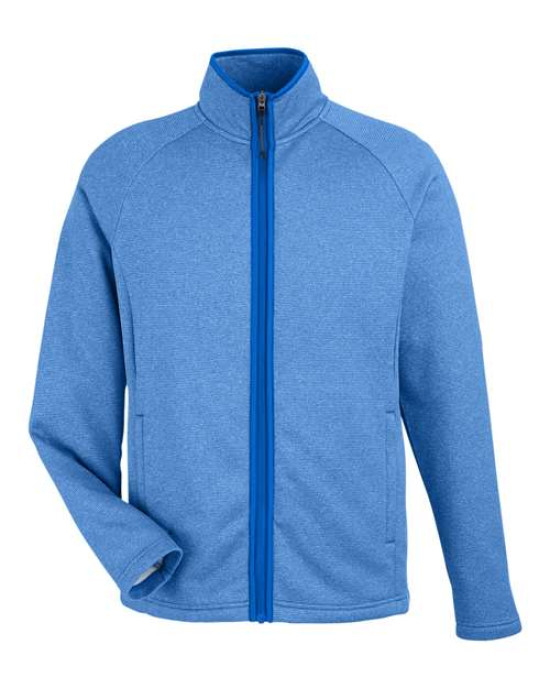 Men's Venture Heathered Stripe Full-Zip