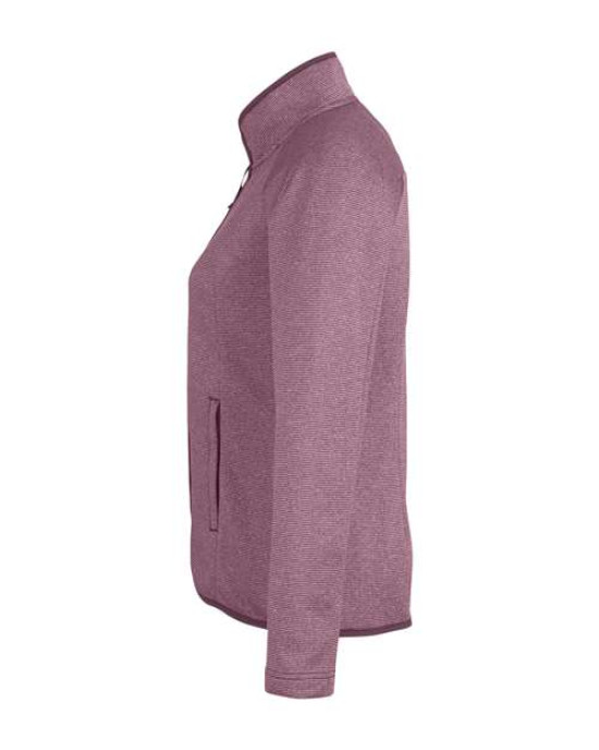 Women's Venture Heathered Stripe Full-Zip