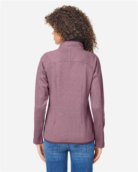 Women's Venture Heathered Stripe Full-Zip