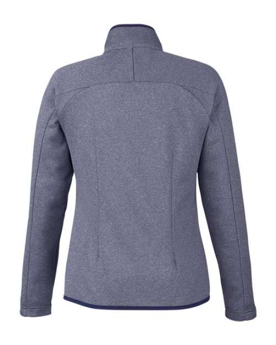 Women's Venture Heathered Stripe Full-Zip