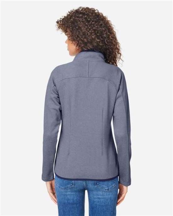 Women's Venture Heathered Stripe Full-Zip