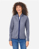 Women's Venture Heathered Stripe Full-Zip