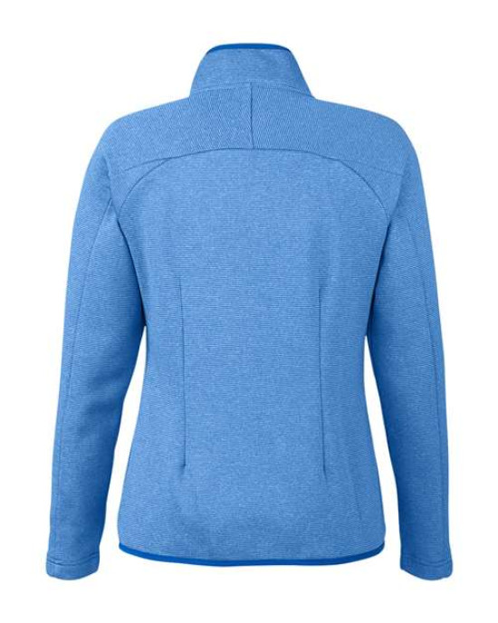 Women's Venture Heathered Stripe Full-Zip