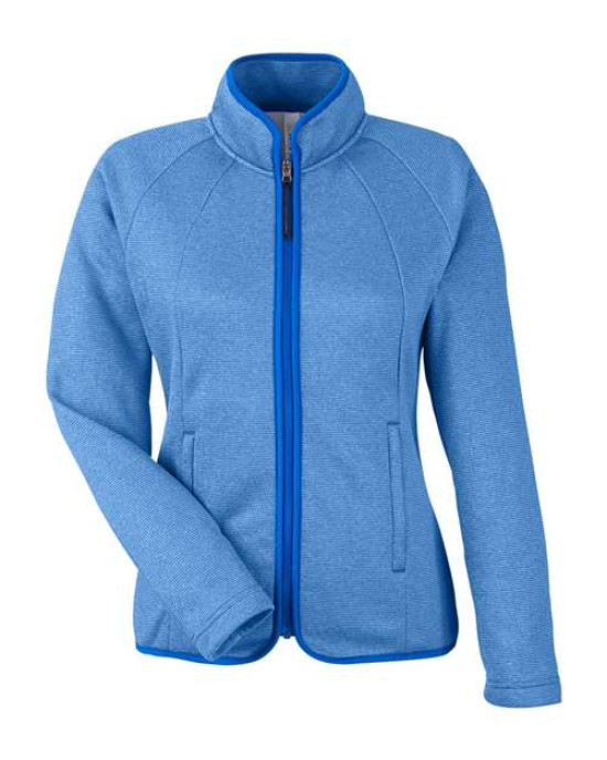 Women's Venture Heathered Stripe Full-Zip