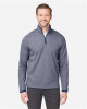 Men's Venture Heathered Stripe Quarter-Zip Pullover