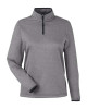 Women's Venture Heathered Stripe Quarter-Zip Pullover