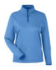 Women's Venture Heathered Stripe Quarter-Zip Pullover