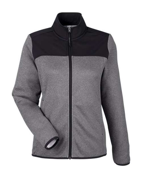 Women's Venture Heathered Stripe Hybrid Jacket