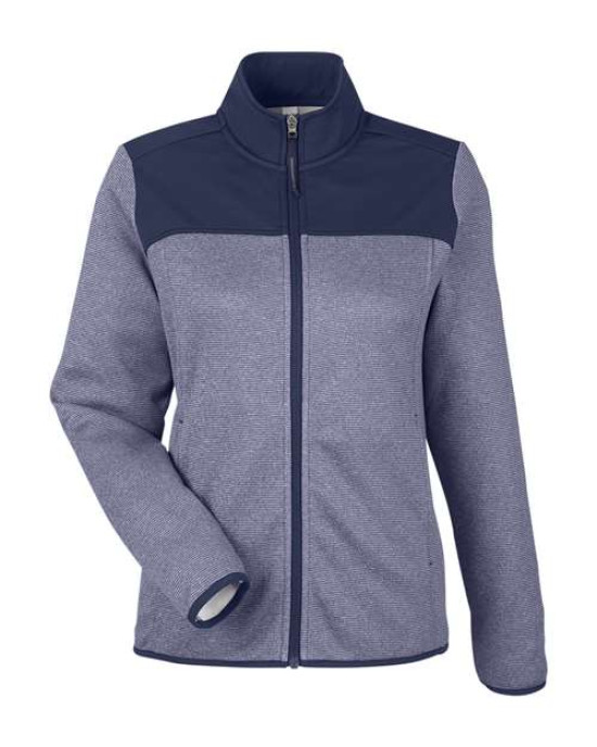 Women's Venture Heathered Stripe Hybrid Jacket