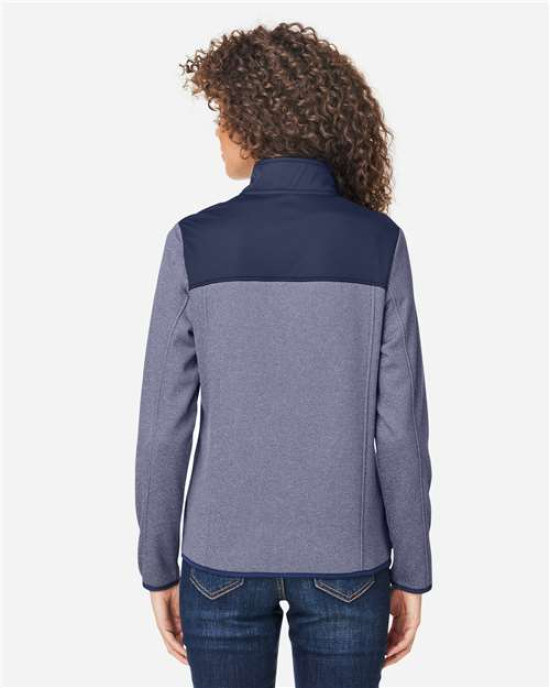 Women's Venture Heathered Stripe Hybrid Jacket