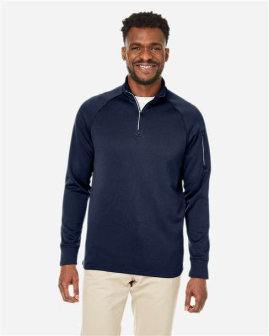 Unisex Fusion ChromaSoft™ Fleece Quarter-Zip Pullover
